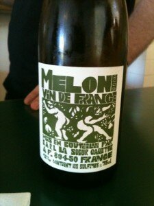 2009 Domaine de la Cadette La Soeur Cadette Vin de France Melon
